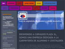 Tablet Screenshot of curvadosplaza.com
